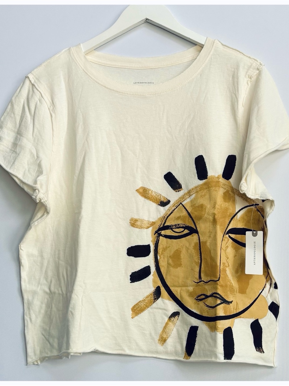 NWT LouLou Avenue Artist x Anthropologie
Graphic Tee Sun size L - Picture 3 of 11